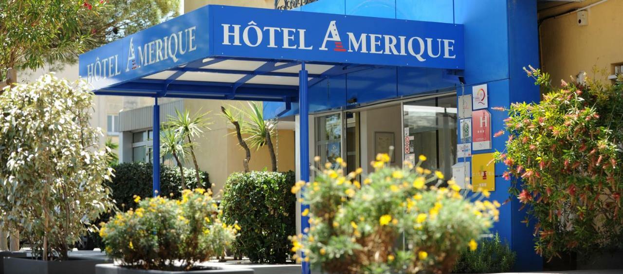 Amerique Hotel Palavas - Piscine - Plage Exterior photo